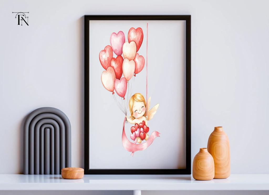 Cute Cupid Valentine Day Clipart Bundle