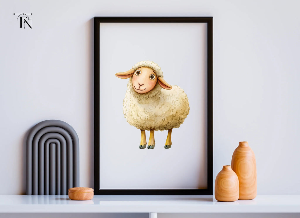 Cute Sheep Clipart Bundle