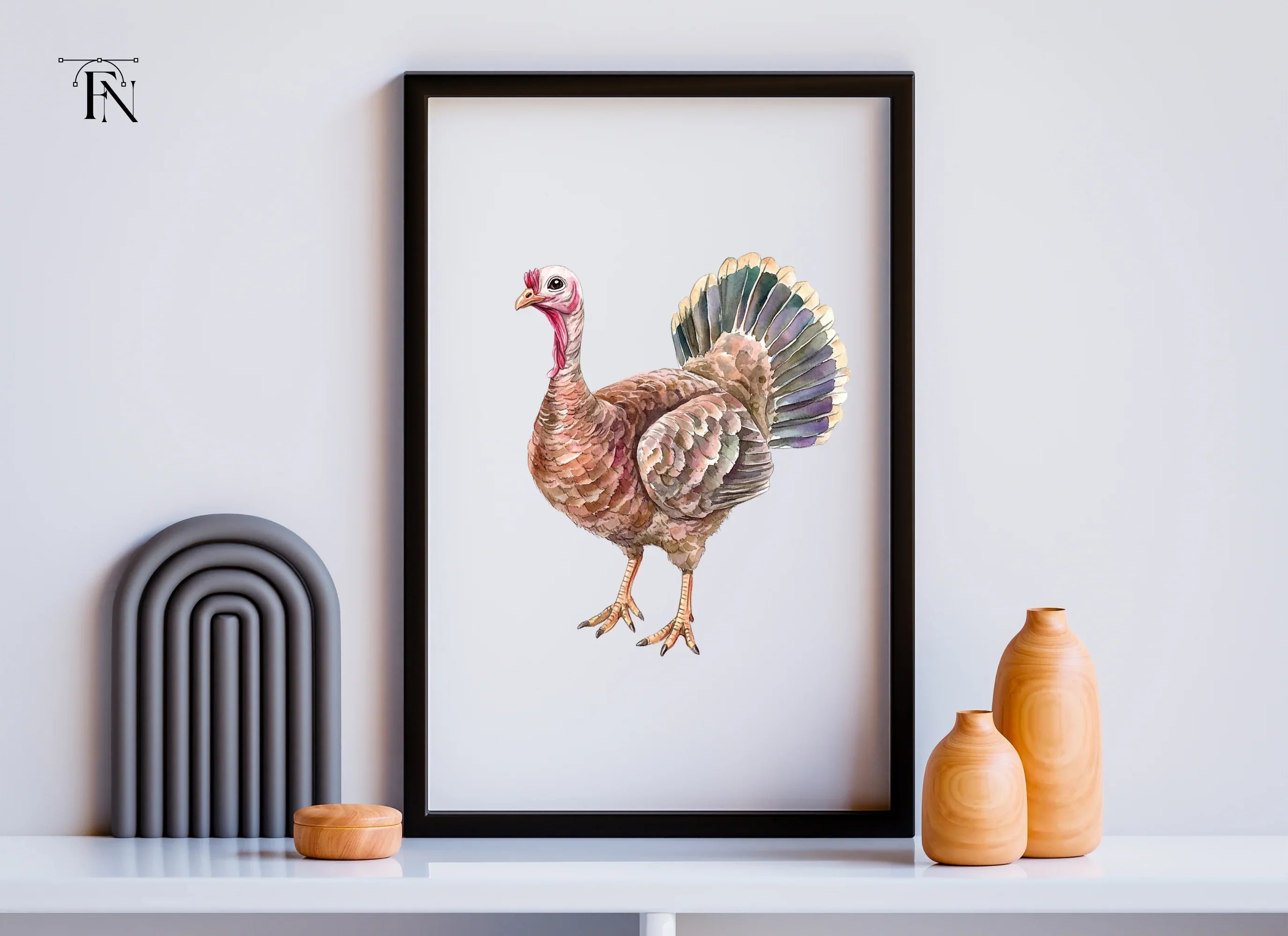 Thanksgiving Turkey Clipart Bundle