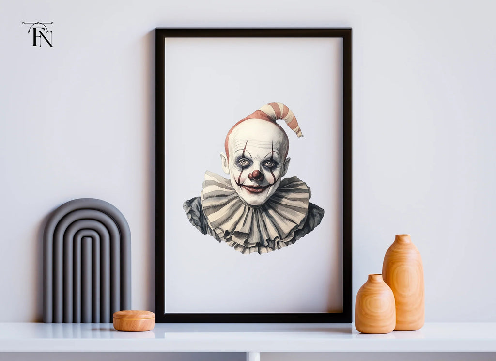 Smiling Clown Clipart Bundle