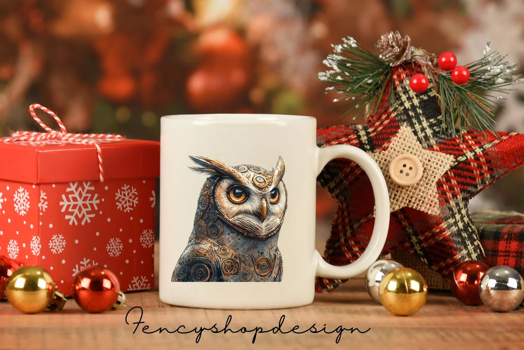 Majestic Owl Clipart Bundle