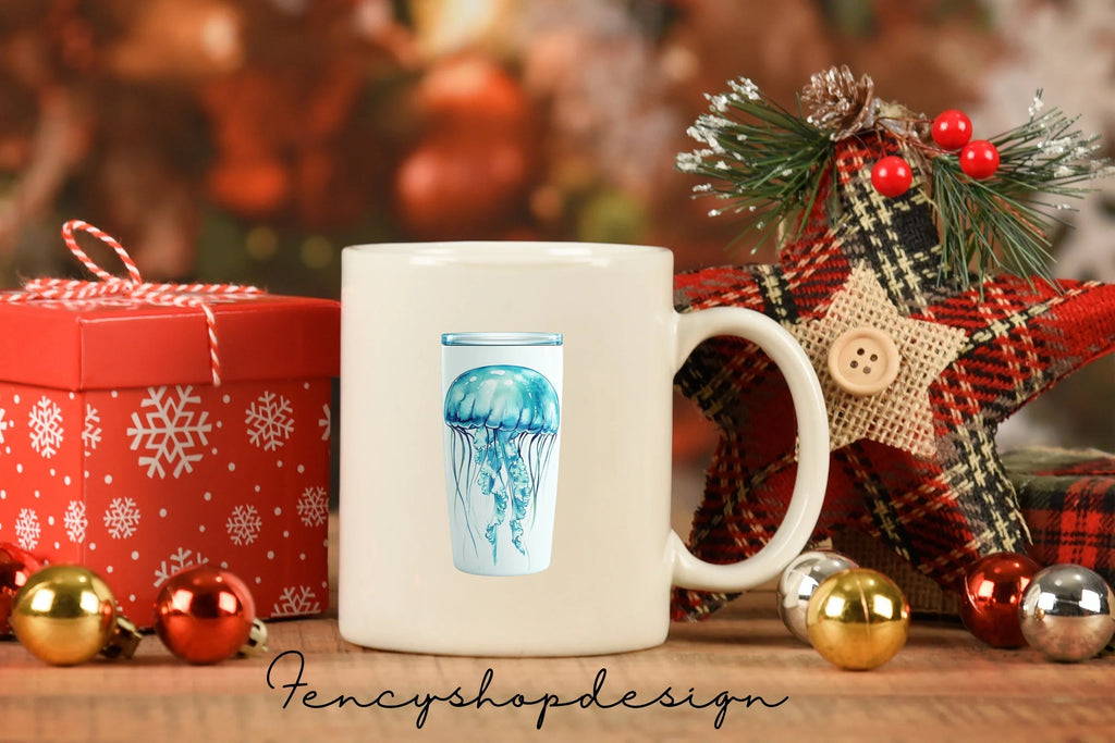 Jellyfish Ocean Clipart Bundle