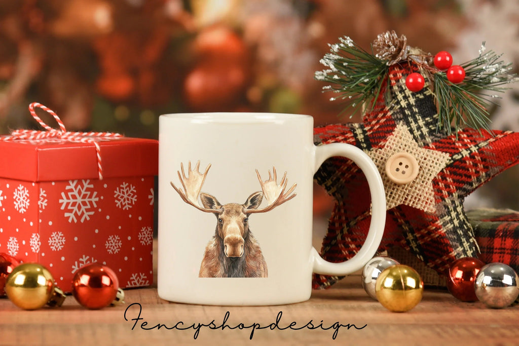Moose Animal Clipart Bundle
