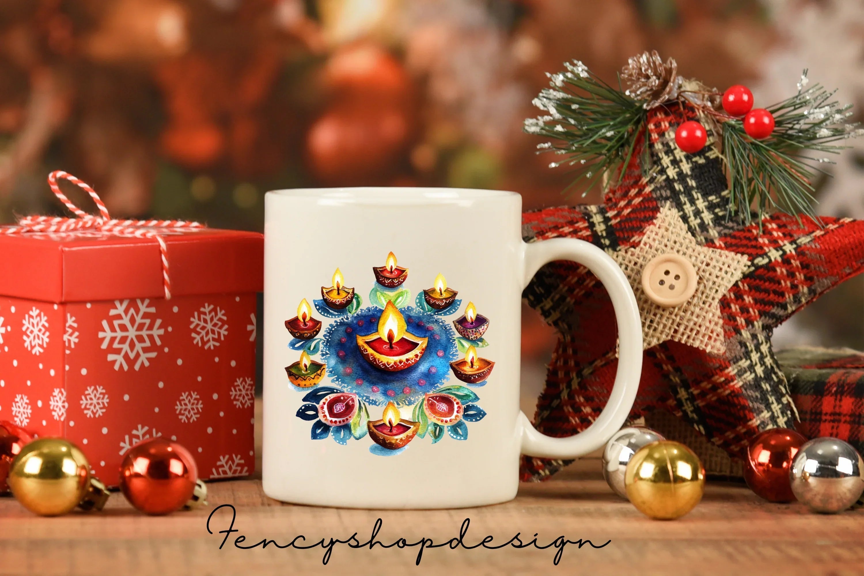 Viking Santa Christmas Clipart Bundle
