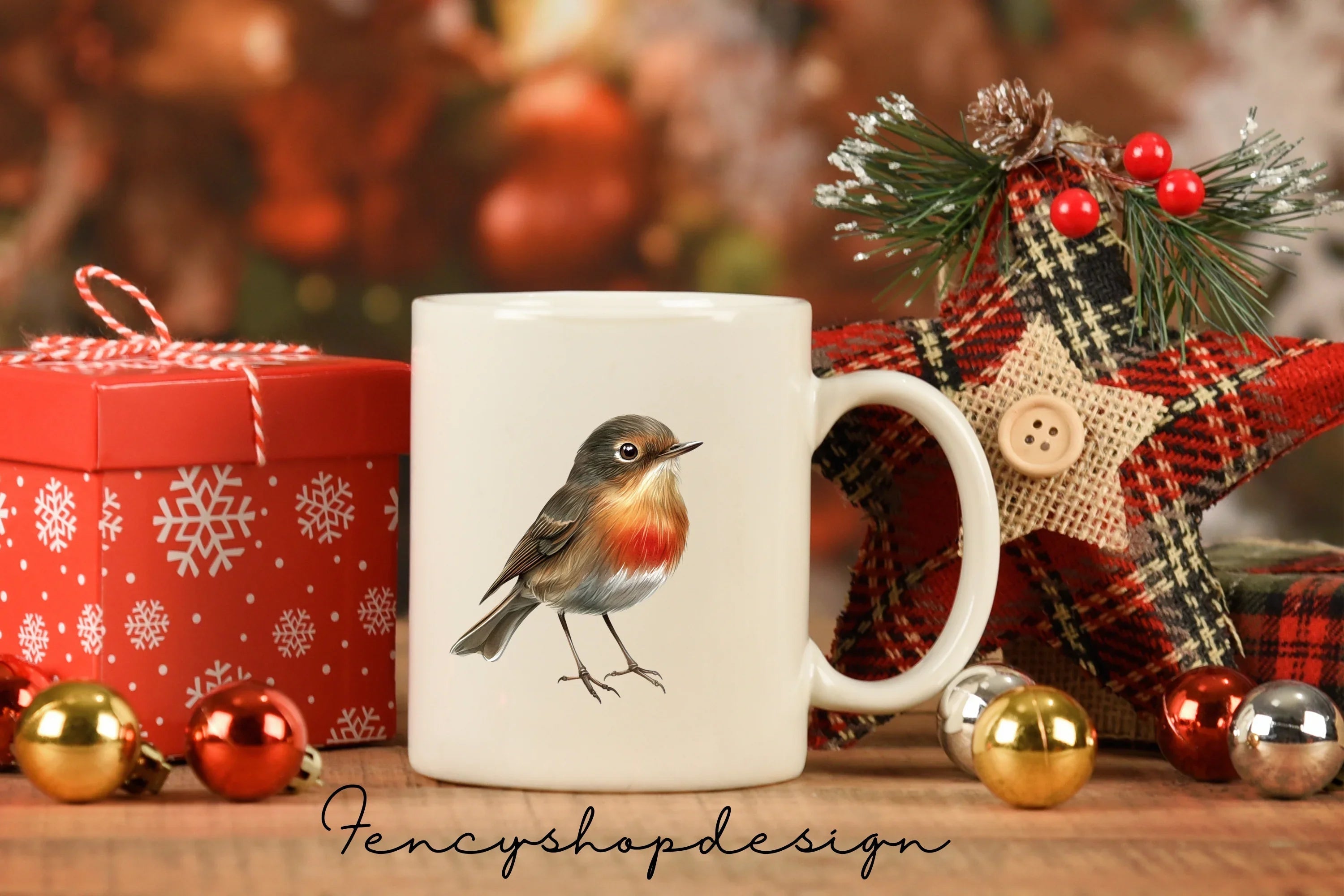 Robin Bird Clipart Bundle