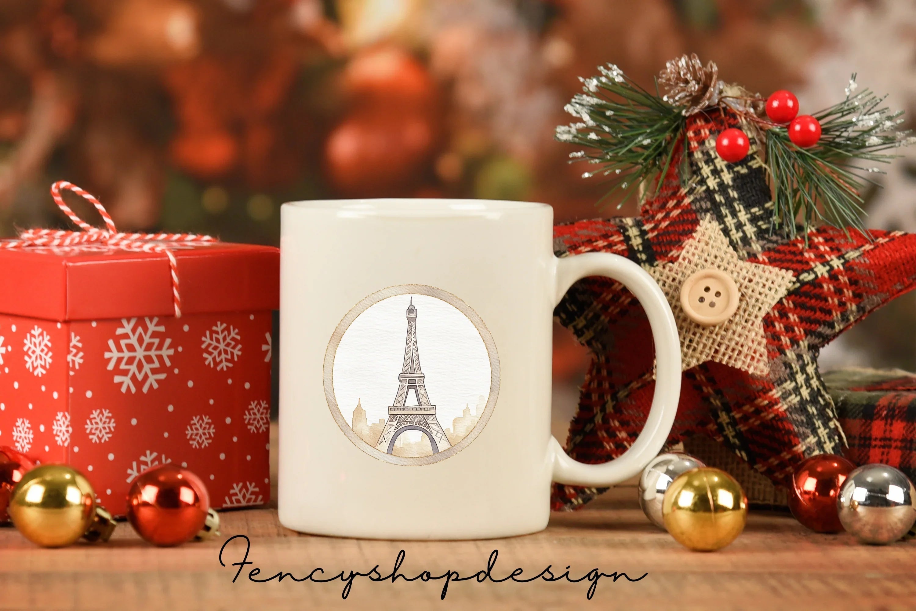 Eiffel Tower Clipart Bundle