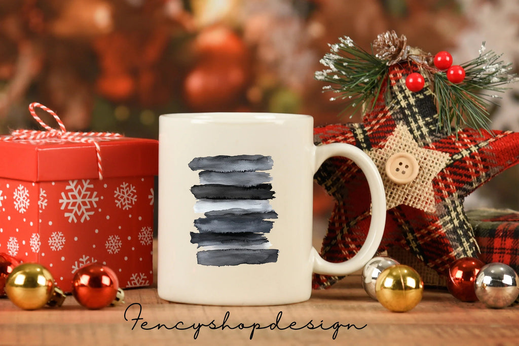 Abstract Black Elements Clipart Bundle