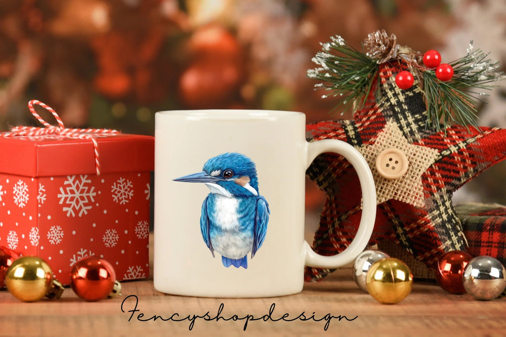 Kingfisher Birds Clipart Bundle