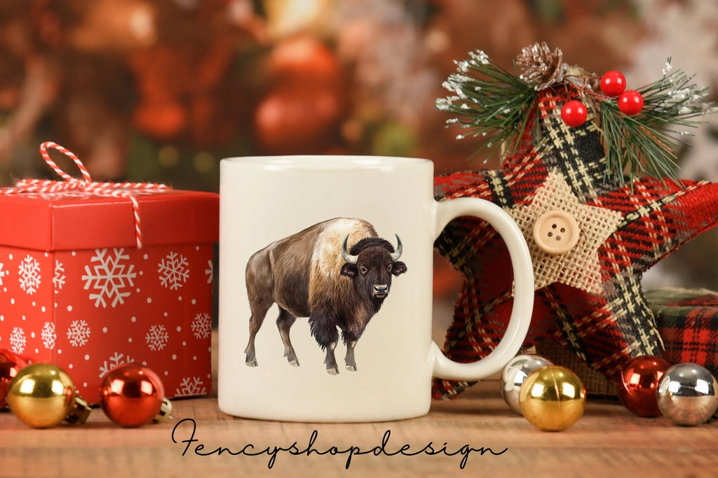 Majestic American Bison Clipart Bundle
