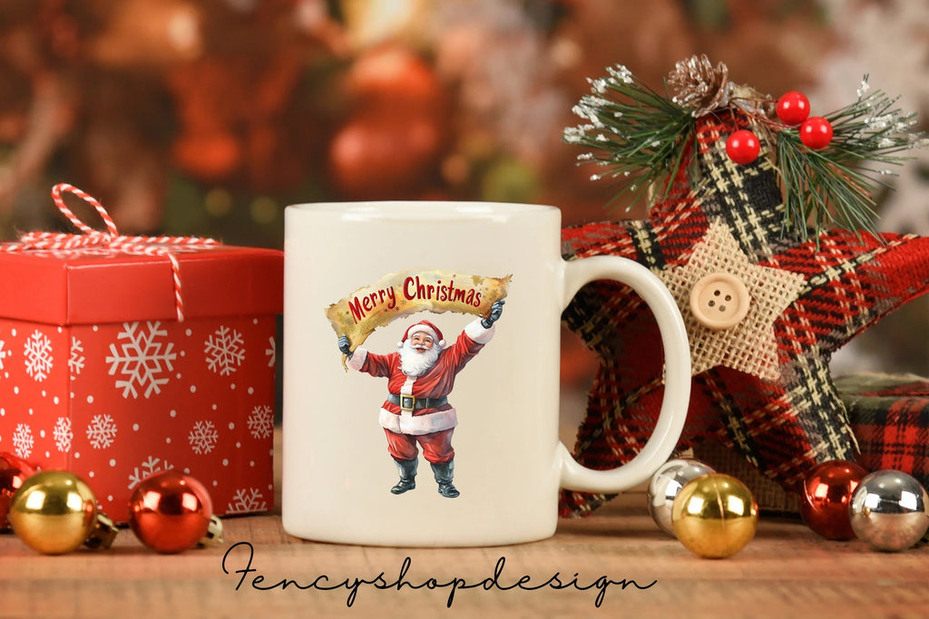 Festive Christmas Holiday Clipart Bundle