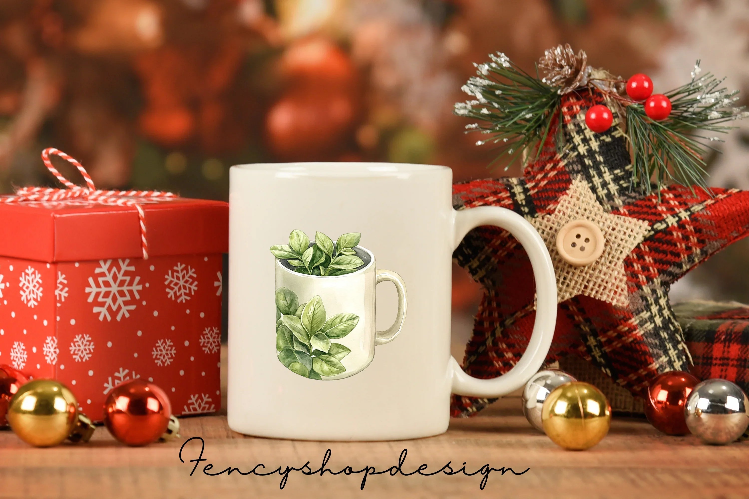 Potted Plants Clipart Bundle