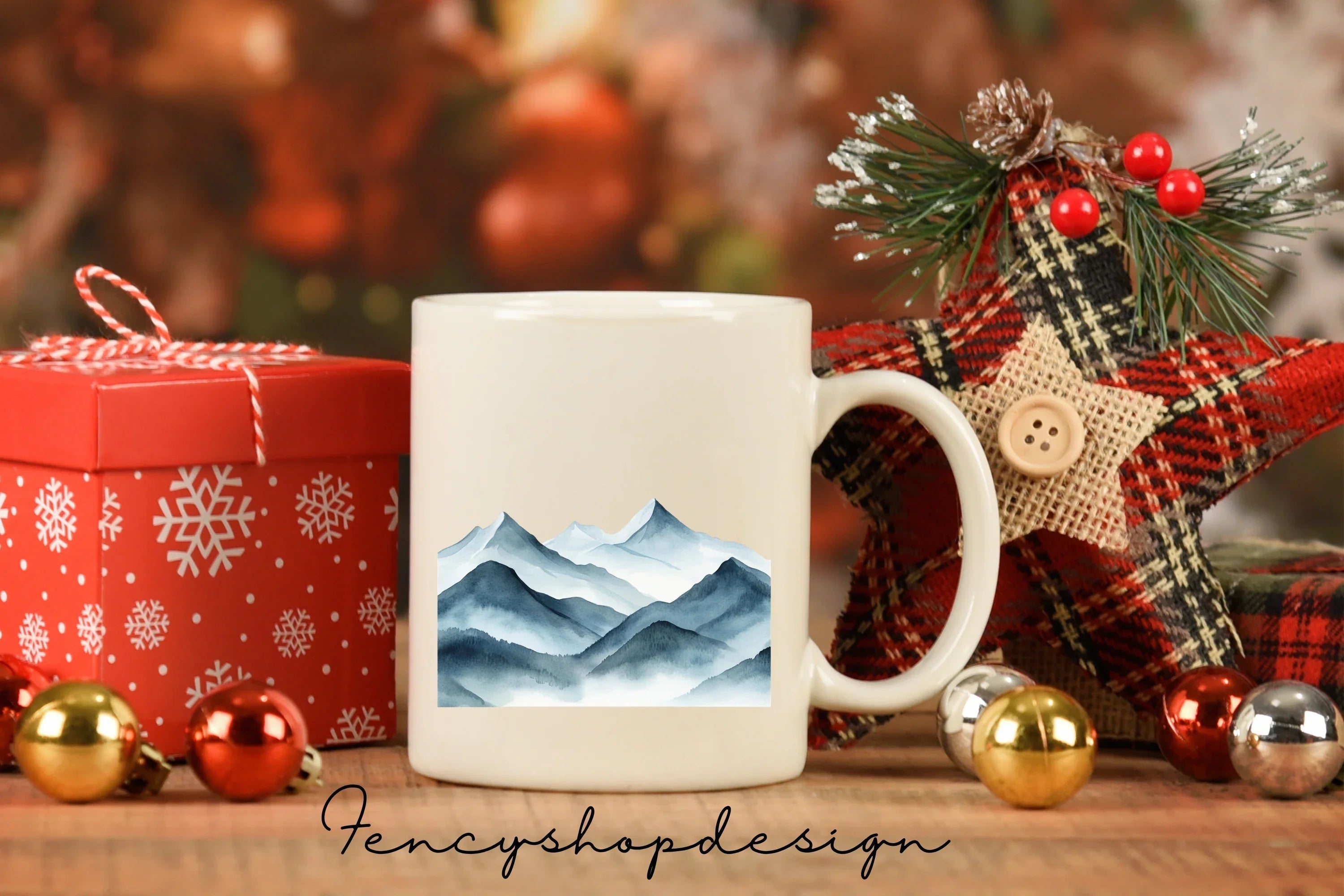Serene Mountain Clipart Bundle