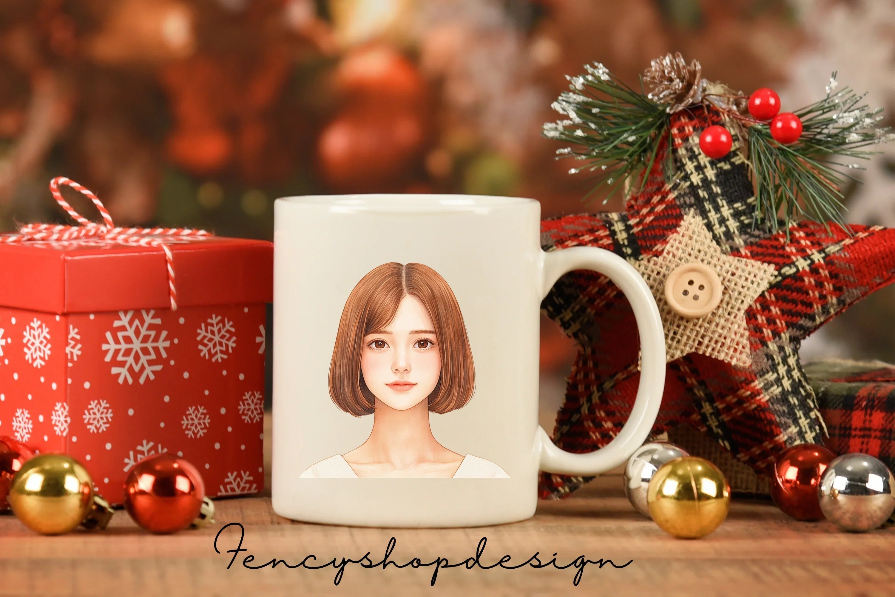 Woman Portrait Clipart Bundle