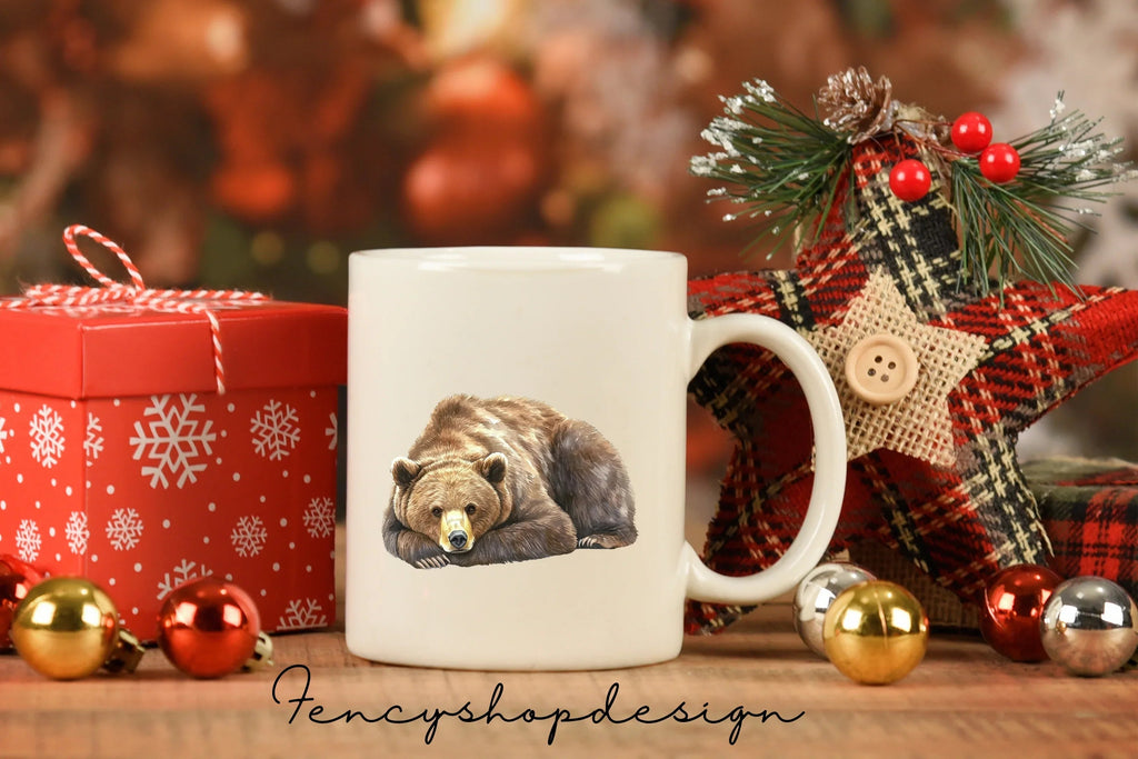 Brown Bear Clipart Bundle