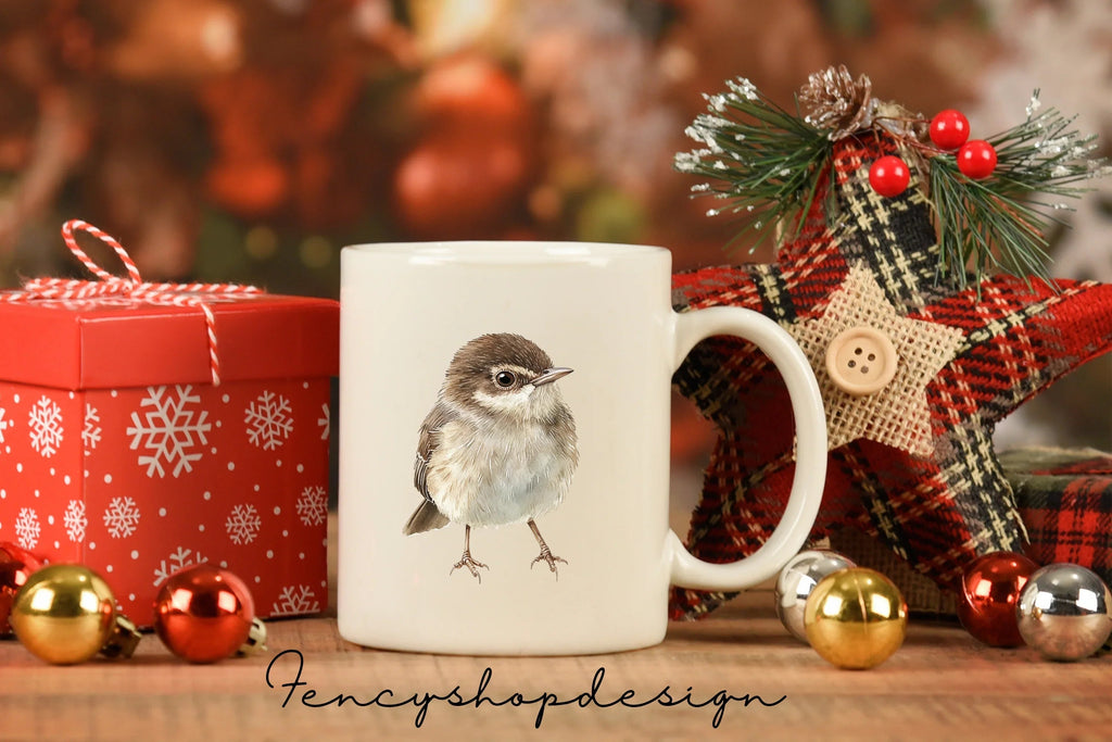 Brown Wren Bird Clipart Bundle