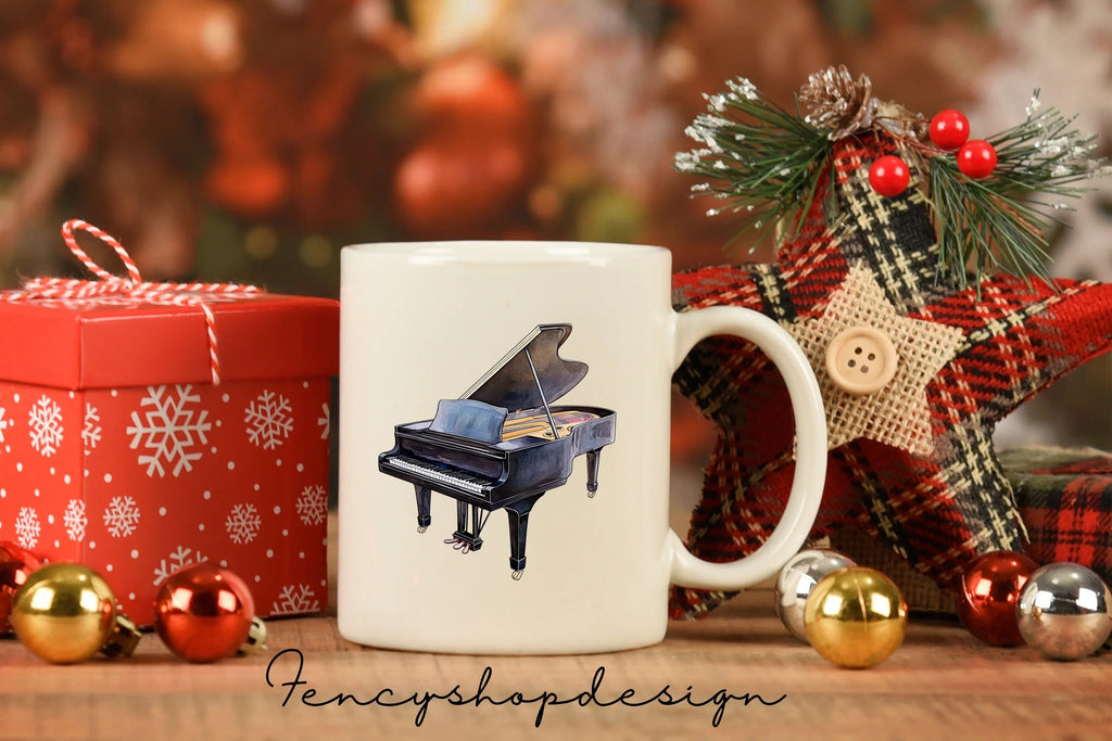 Elegant Piano Clipart Bundle
