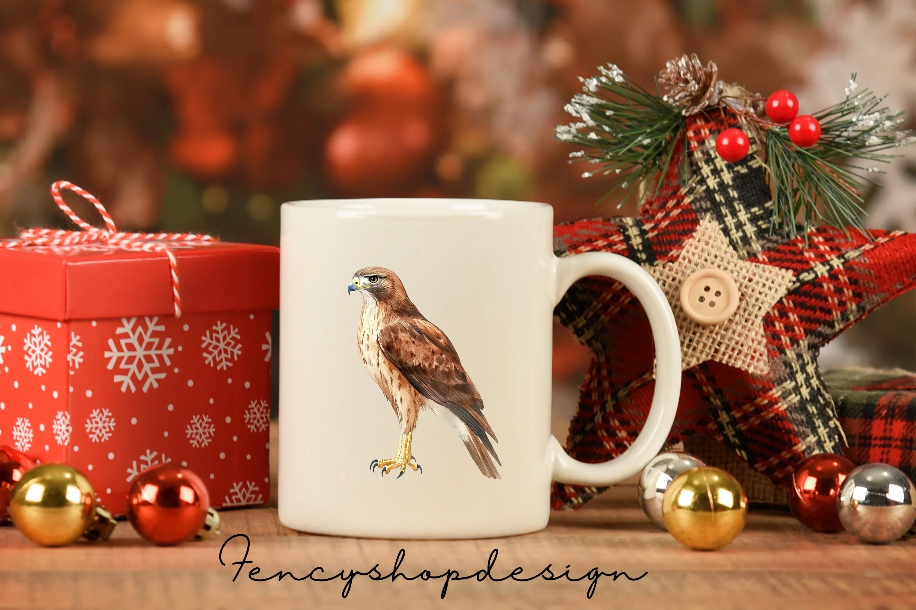 Majestic Hawk Bird Clipart Bundle
