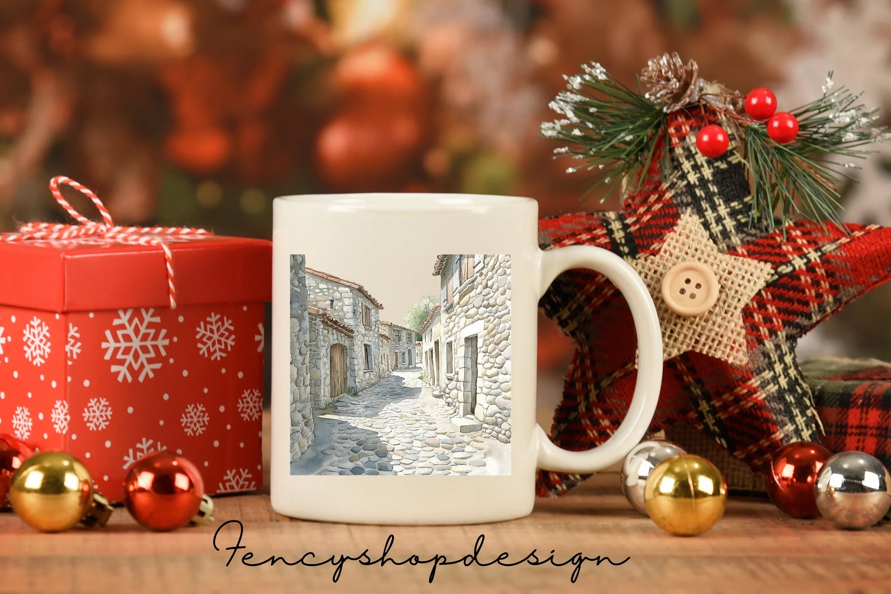 Charming Old World Cobblestone Path Clipart Bundle