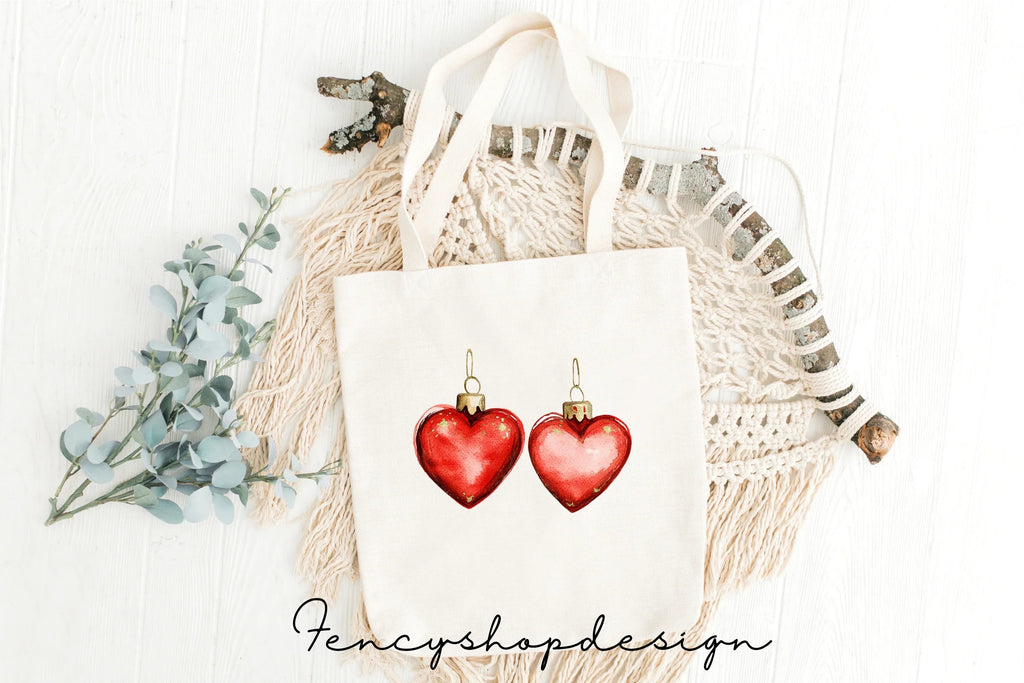 Heart Ornaments Clipart Bundle