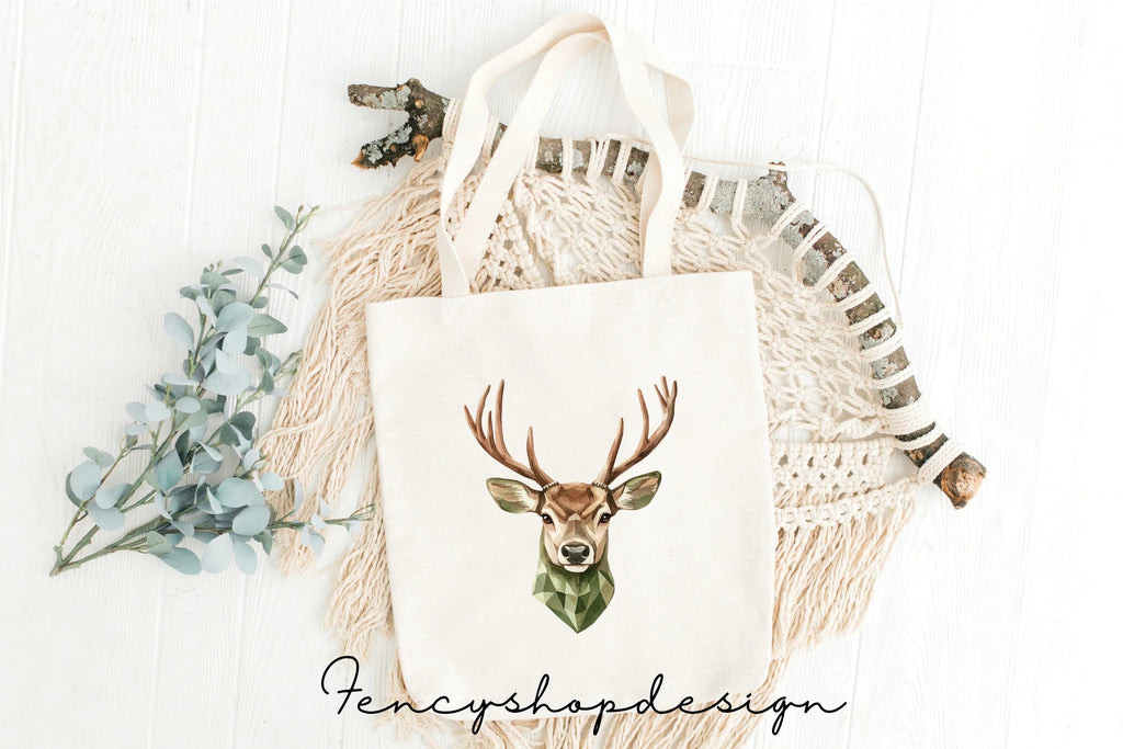 Deer Head Clipart Bundle