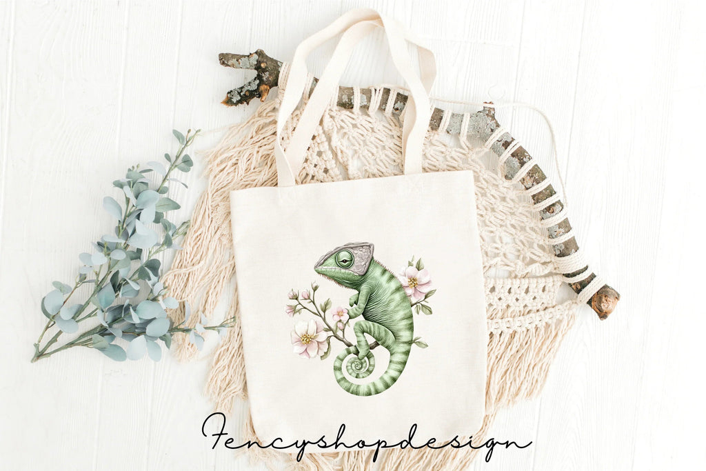 Chameleon Mushroom Clipart Bundle