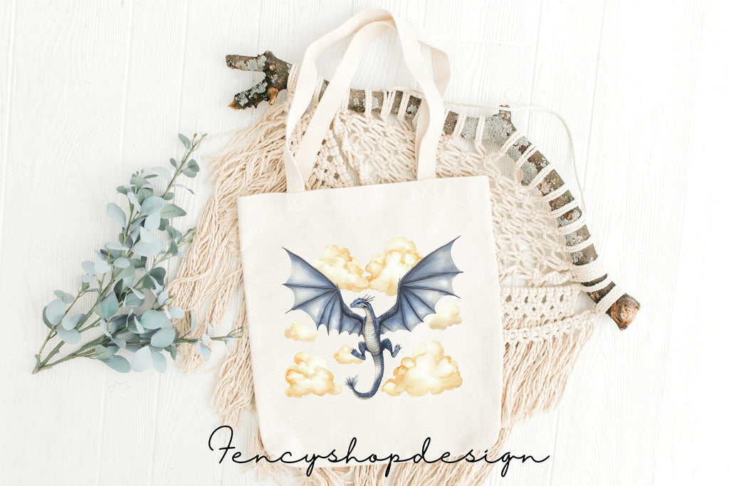 Cute Baby Dragon Clipart Bundle