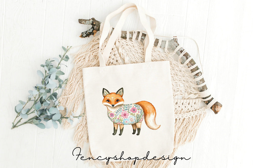 Cute Fox Clipart Bundle