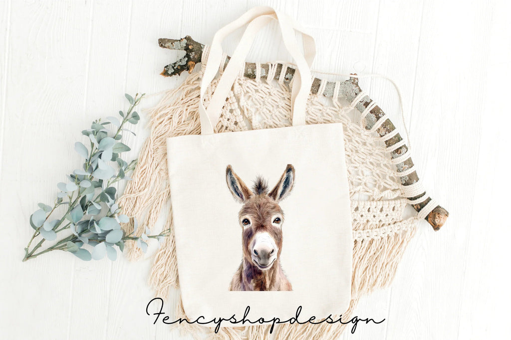 Cute Donkey Clipart Bundle