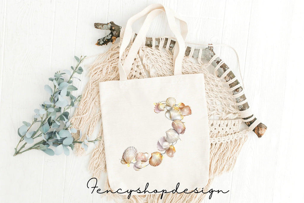 Coastal Seashells Clipart Bundle