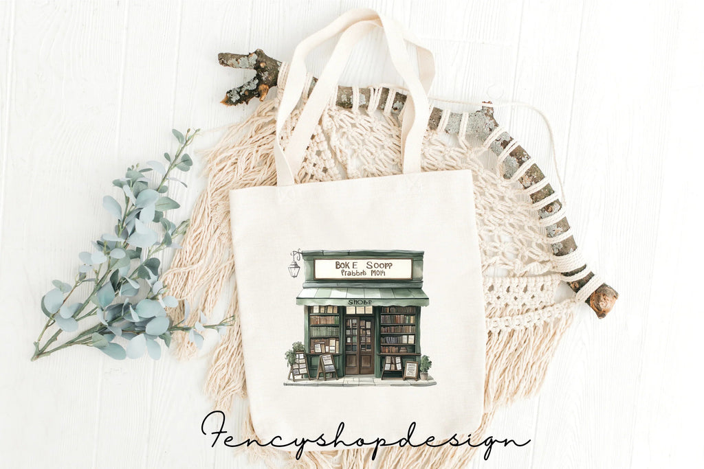 Vintage Bookshop Clipart Bundle
