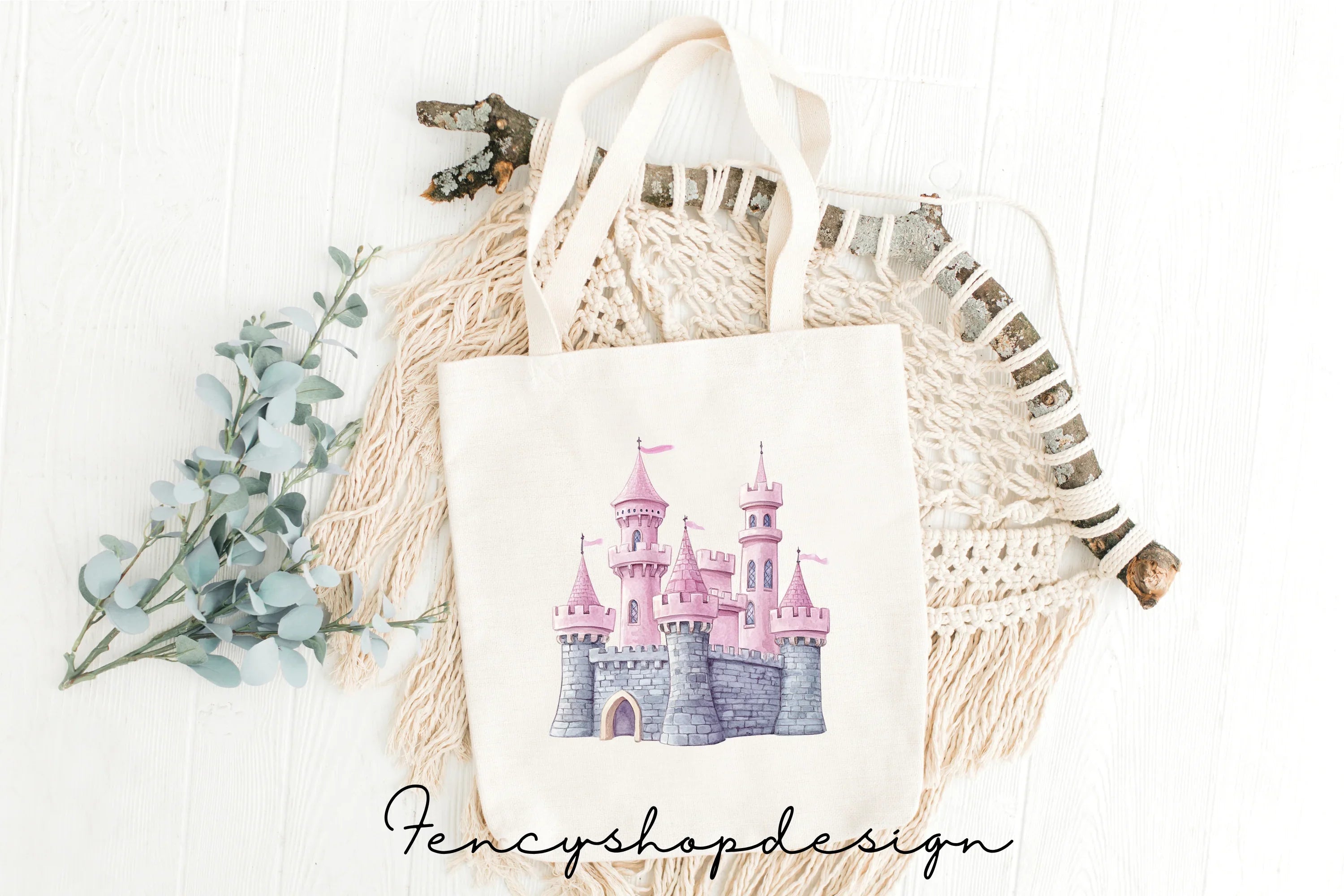 Enchanting Castle Clipart Bundle