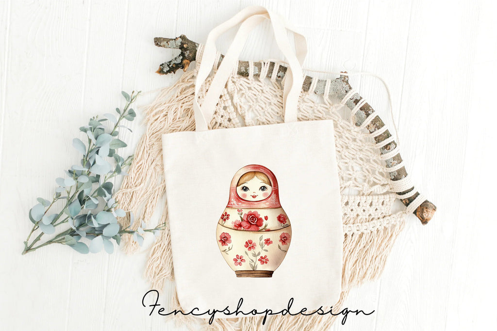 Matryoshka Dolls Clipart Bundle