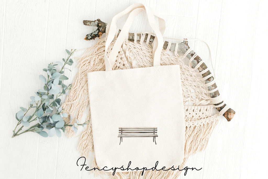 Rustic Wooden Bench Clipart Bundle