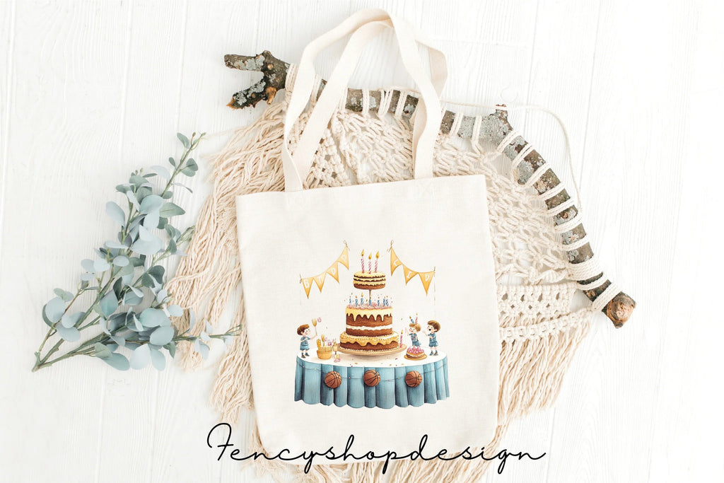 Basketball Birthday Party Clipart Bundle