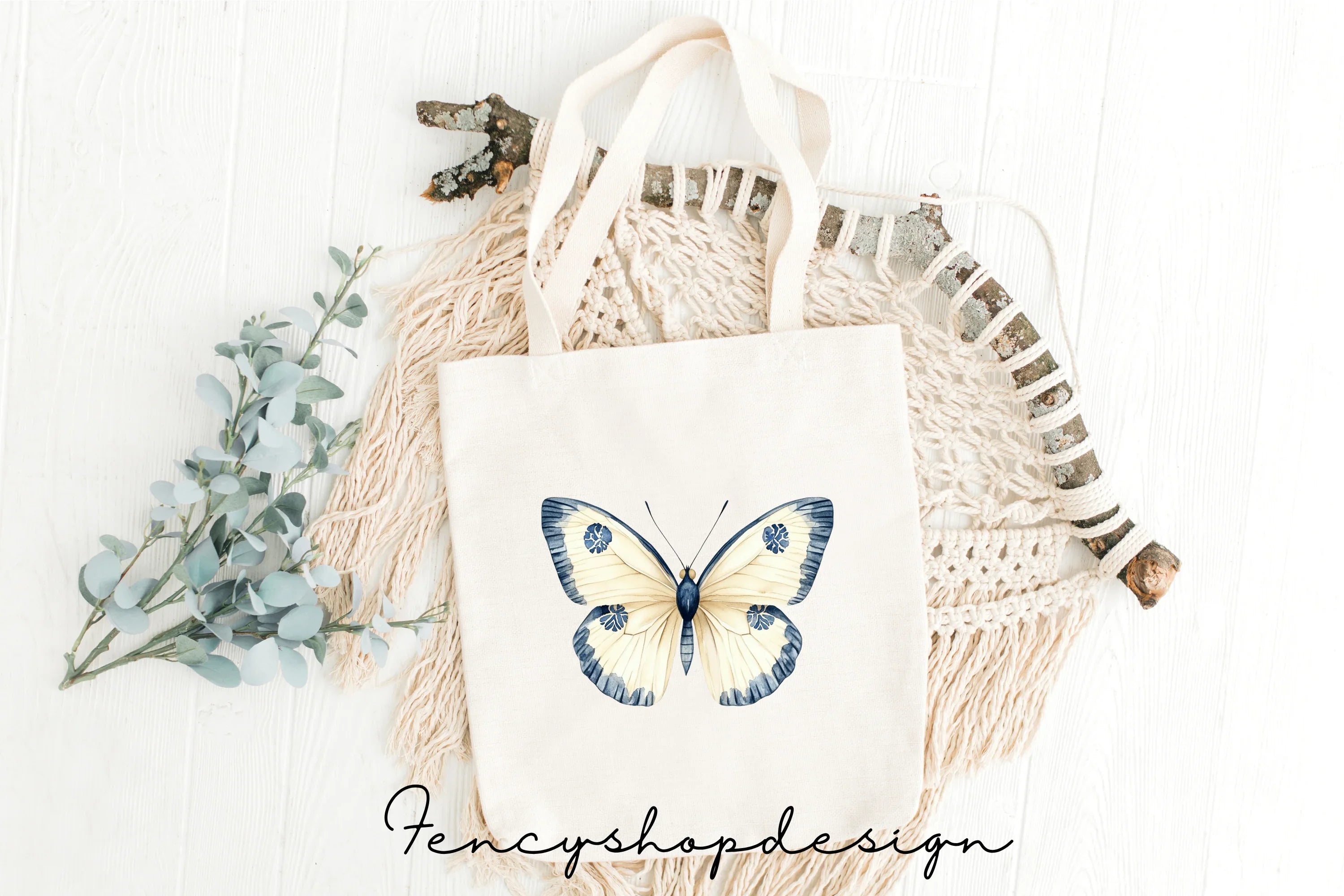 Elegant Butterfly Clipart Bundle