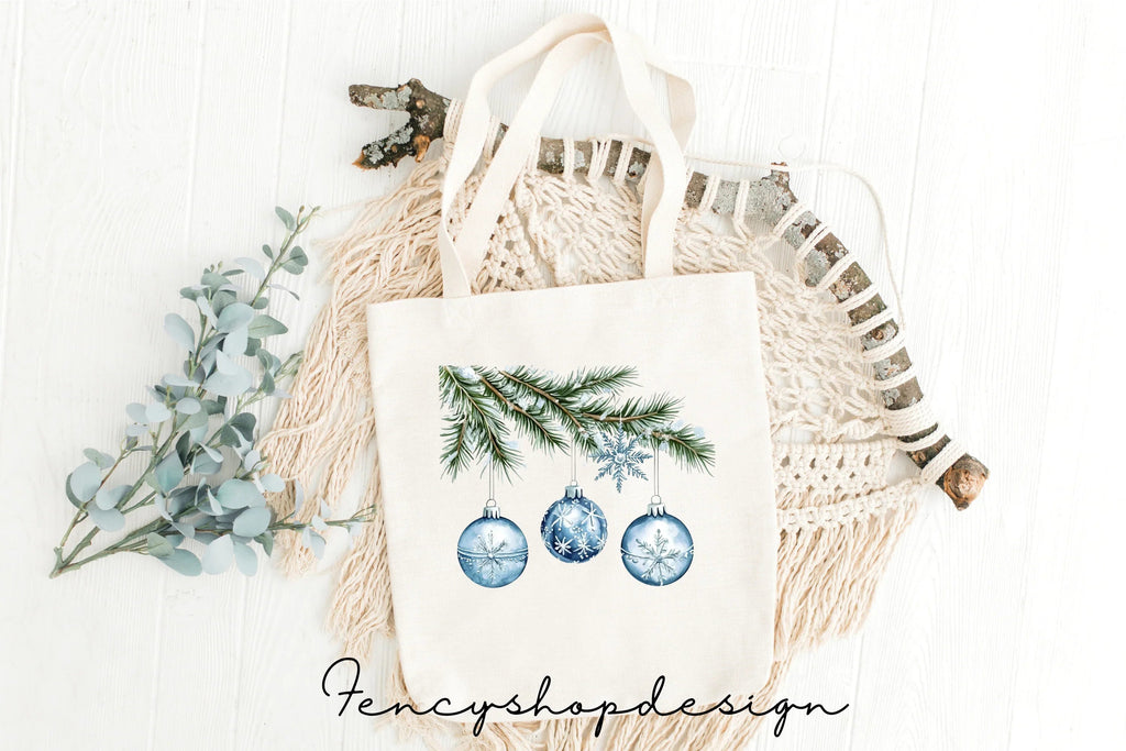 Festive Ornaments Clipart Bundle
