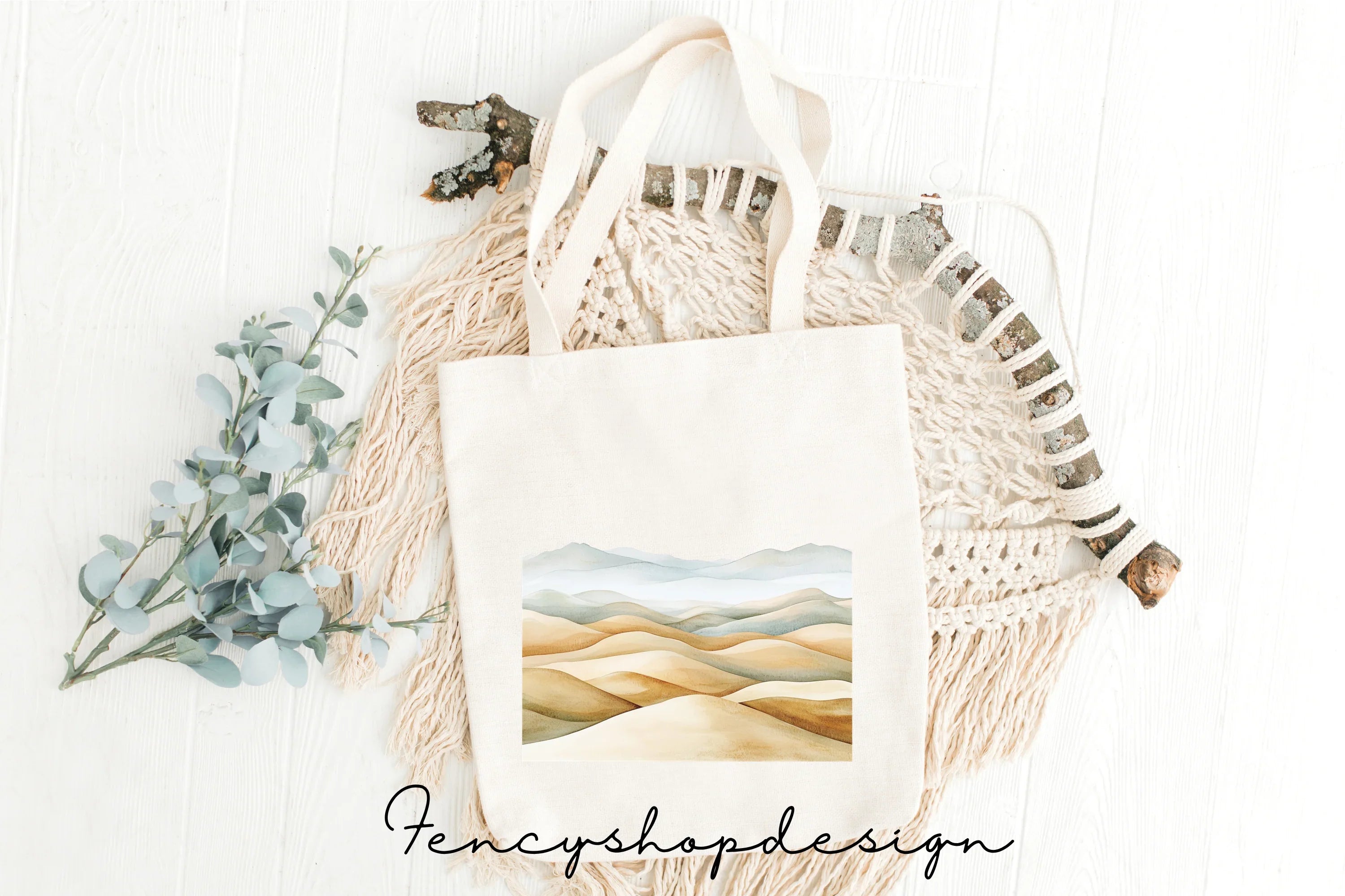 Desert Dunes and Beach Crab Clipart Bundle