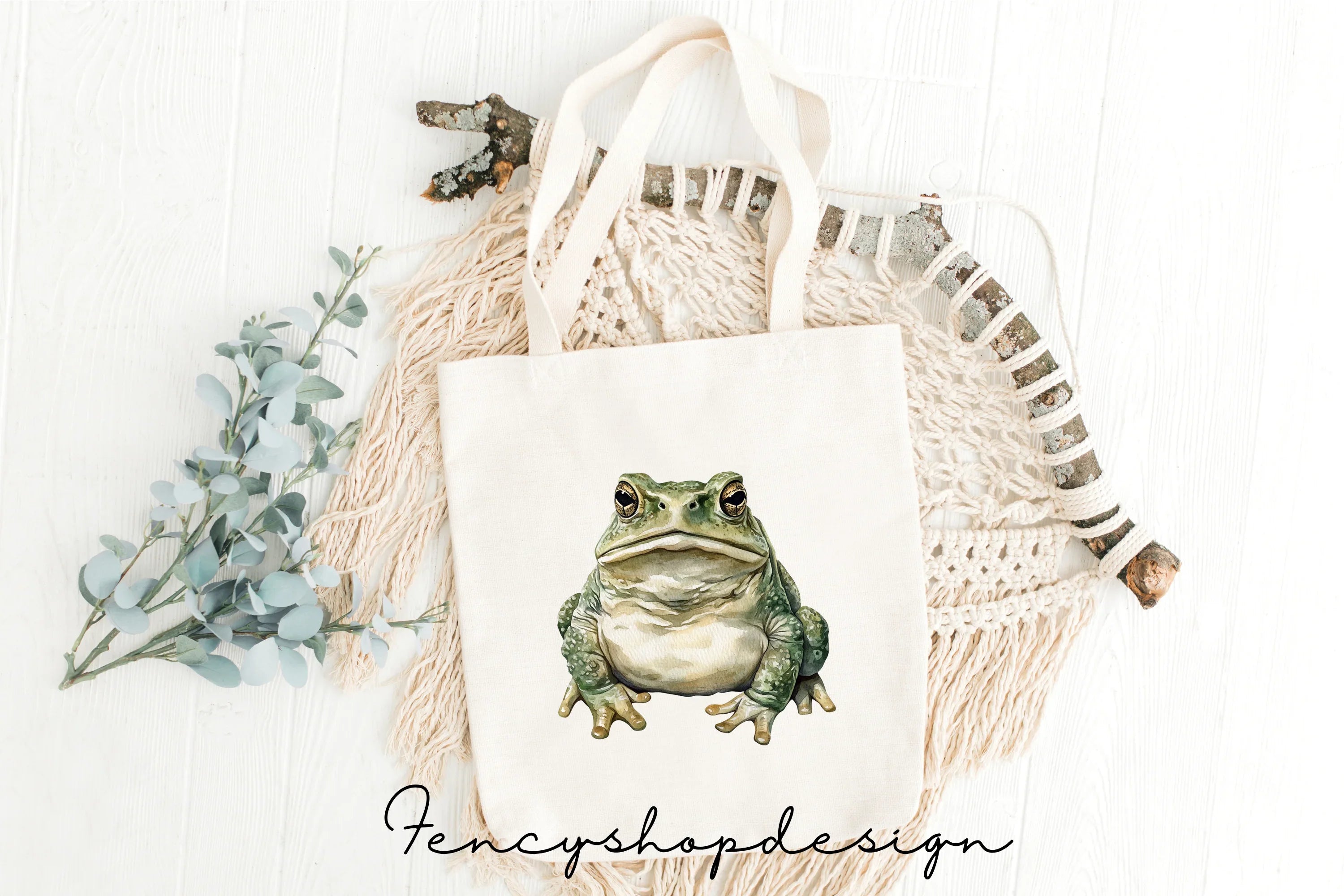 Realistic Toad Clipart Bundle