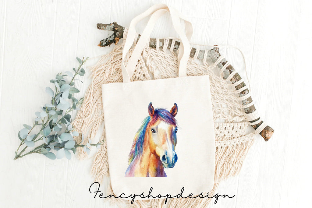 Vibrant Horse Clipart Bundle