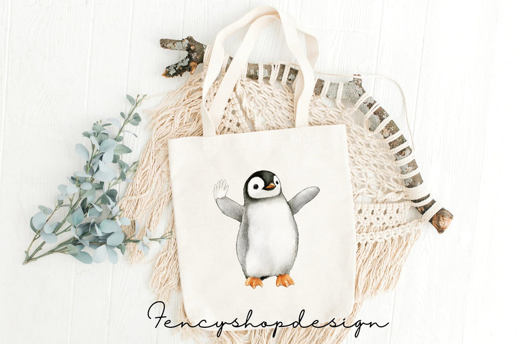 Adorable Penguin Clipart Bundle