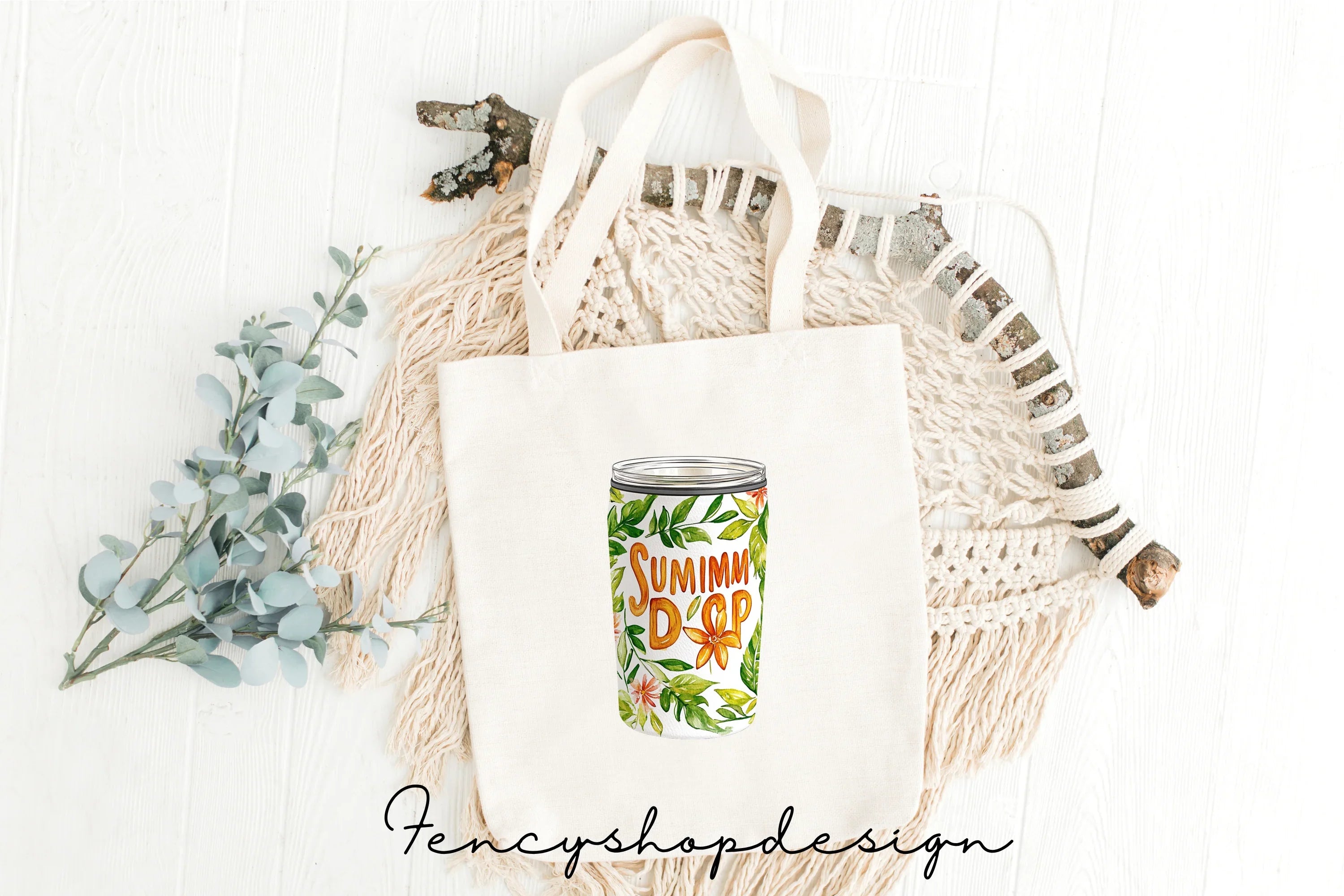 Sweet Summer Watermelon Tumbler Clipart Bundle
