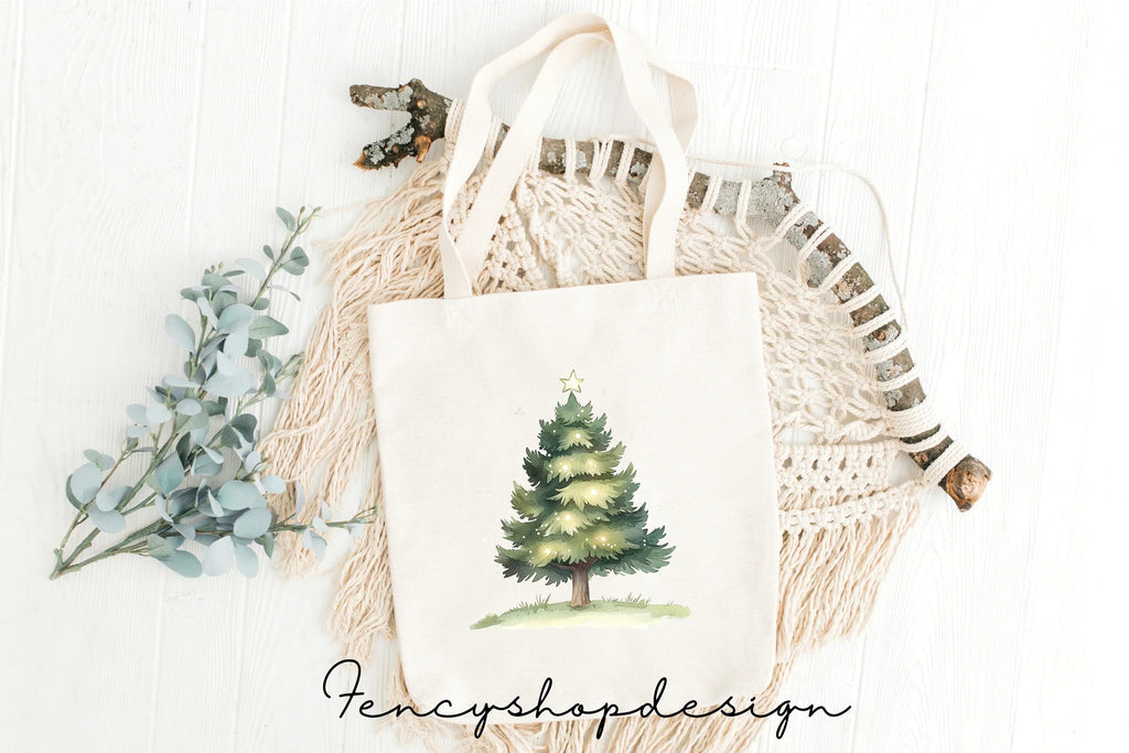 Christmas Tree Clipart Bundle