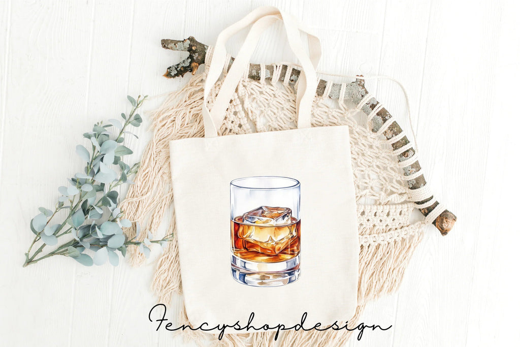 Whiskey Bourbon Clipart Bundle