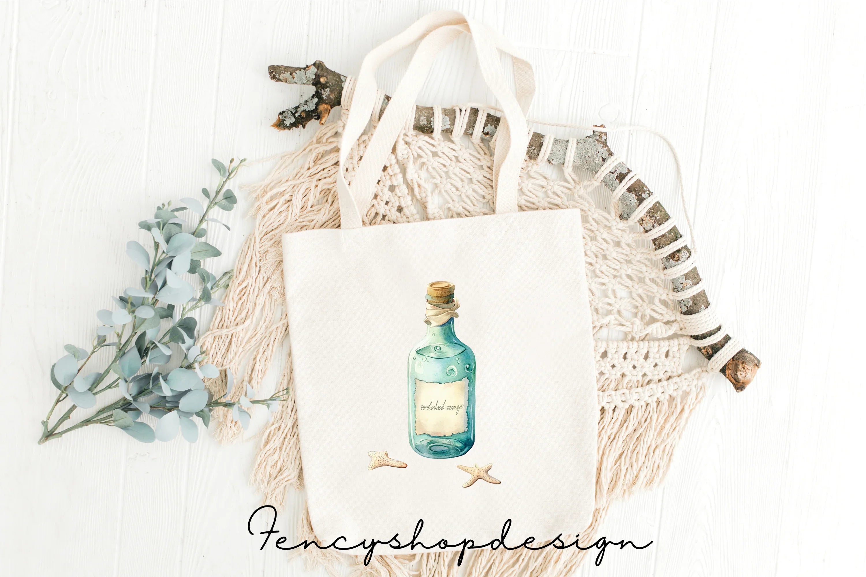 Message in a Bottle Clipart Bundle