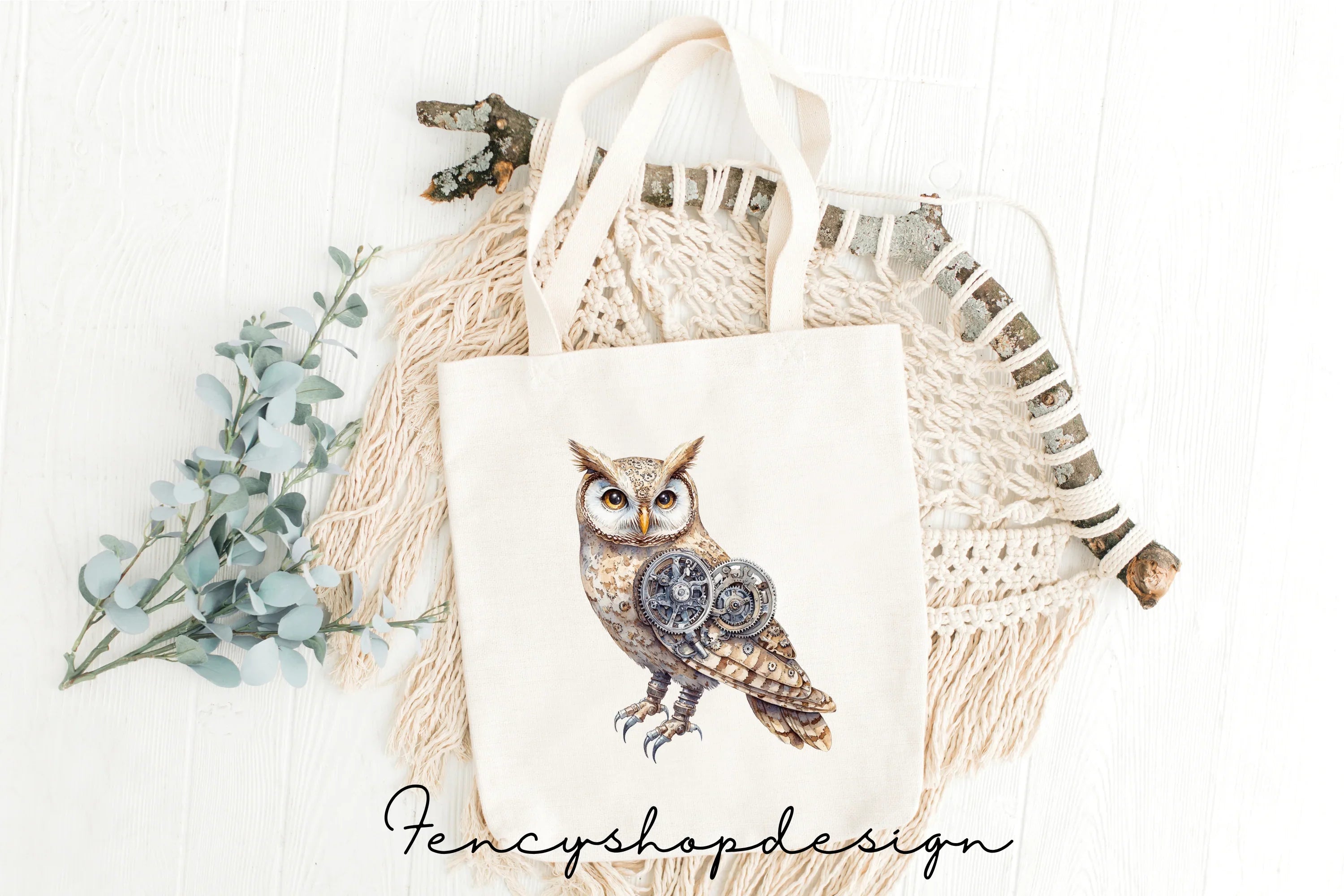 Majestic Owl Clipart Bundle