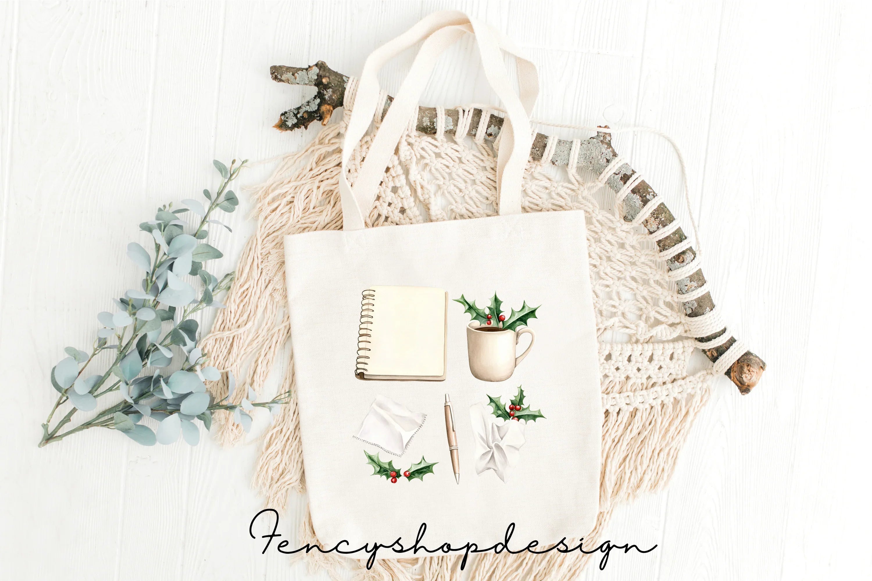Cozy Christmas Clipart Bundle