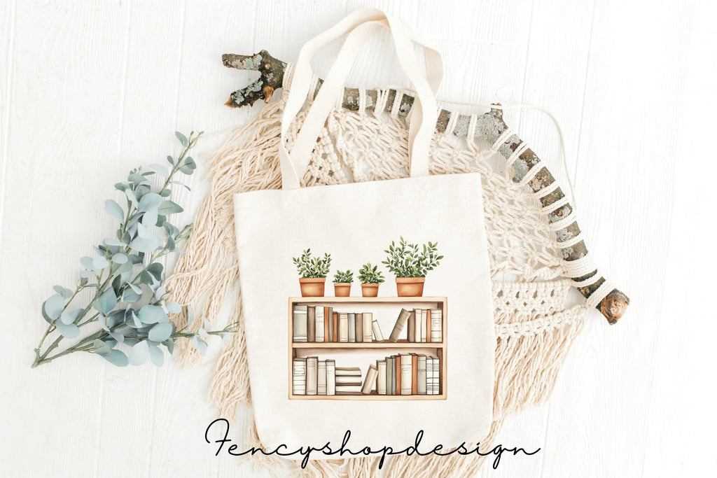 Bookshelf Plant Clipart Bundle