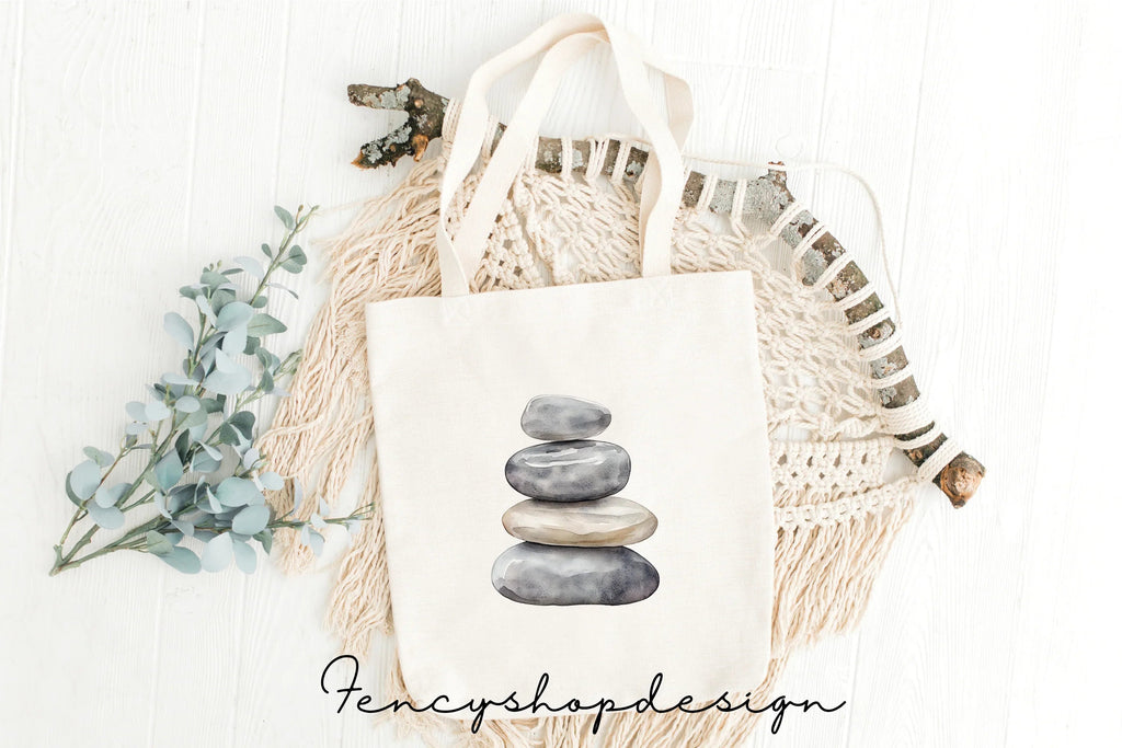 Stacked Stones Clipart Bundle