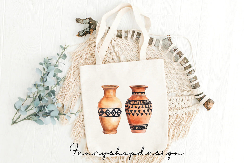 Ancient Greek Pottery Clipart Bundle