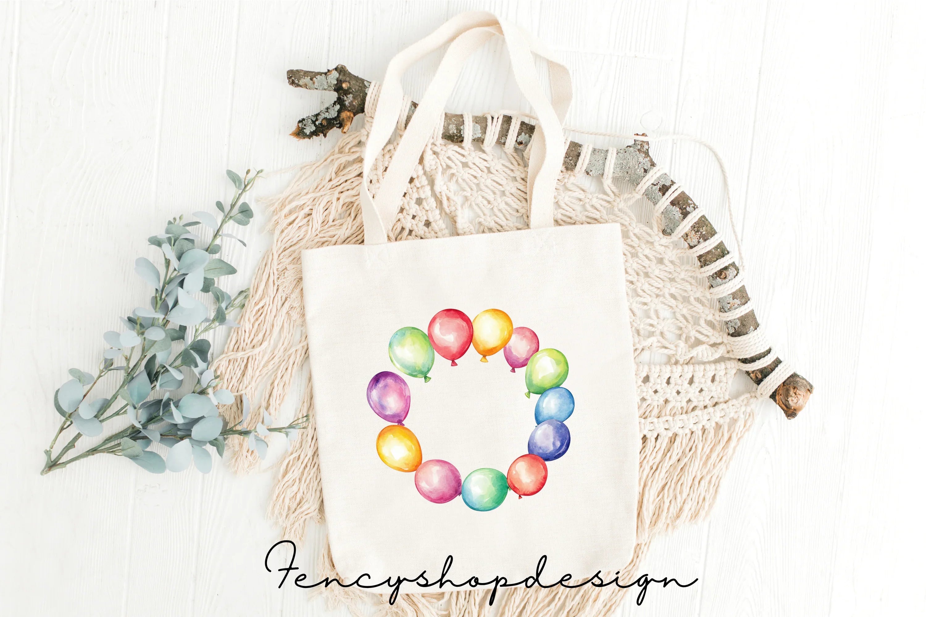 Balloon Frames Clipart Bundle